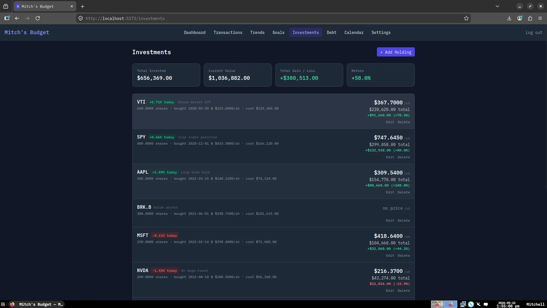 Budget App screenshot 7