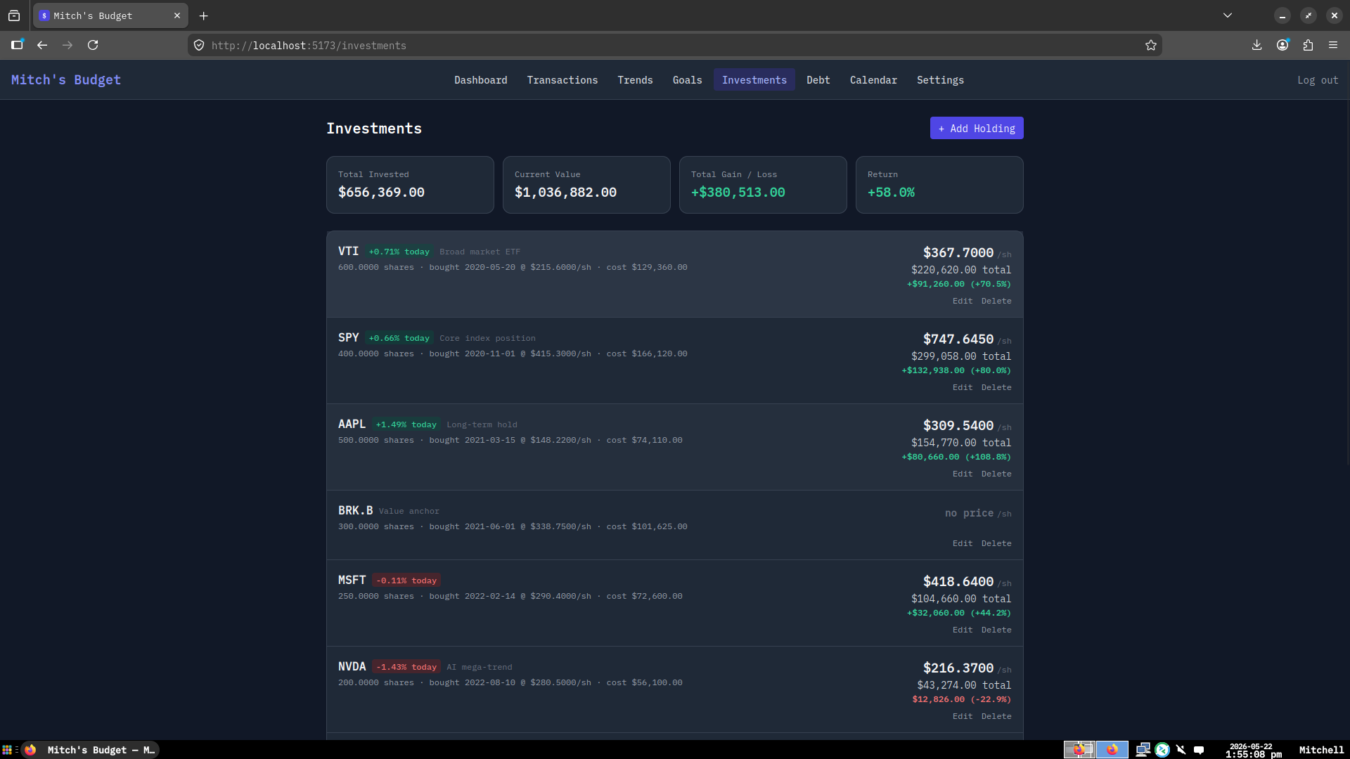 Budget App screenshot 7