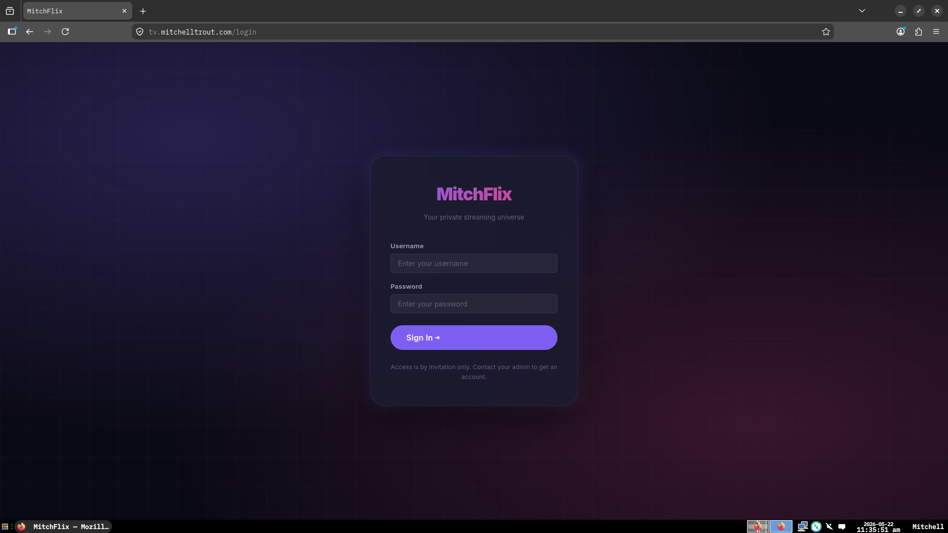 MitchFlix screenshot